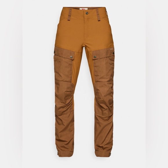 Fjallraven Pants - FJALLRAVEN WOMEN’S KEB TROUSERS US 34 TIMBER BROWN
